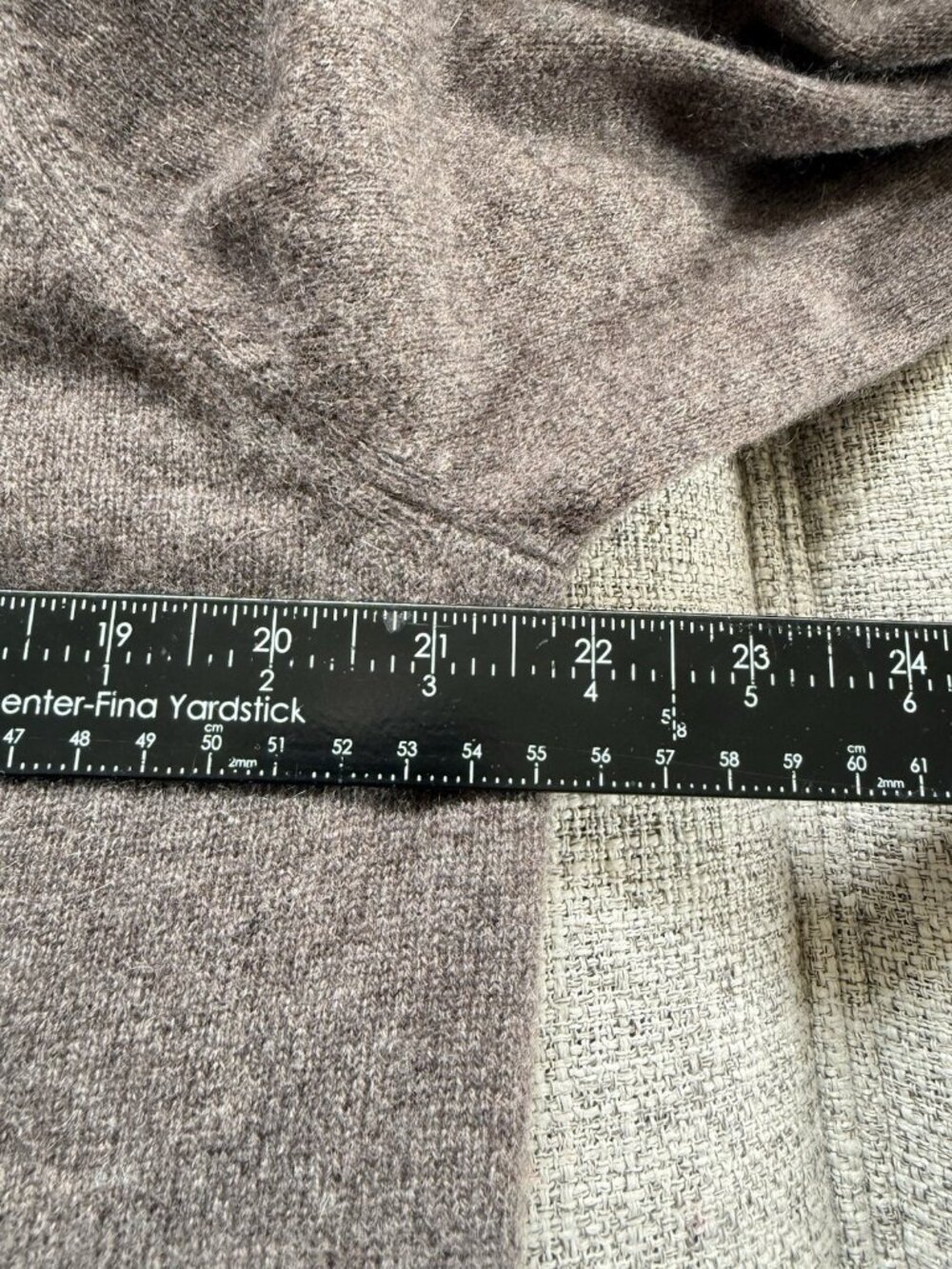 Charter Club Cashmere Luxury Turtleneck Sweater Womens XL Taupe Classic - Picture 7 of 8